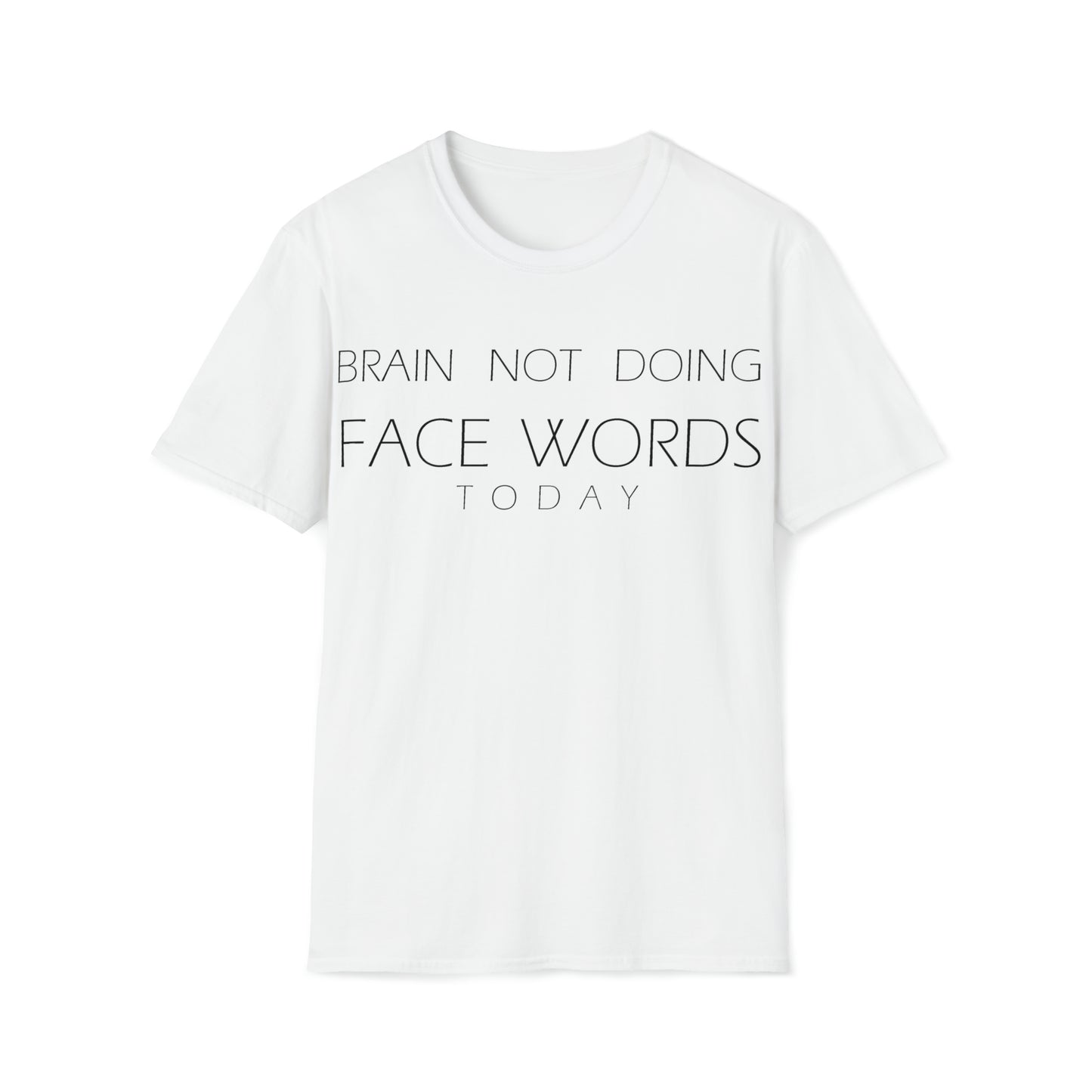 Brain not doing face words today.